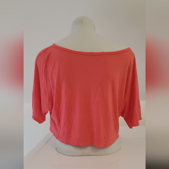 Y2K Off Shoulder Cropped Shirt - Picture 3 of 5